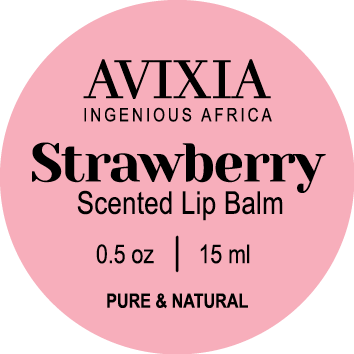 Avixia Lip Balm 15ml - PINK STRAWBERRY