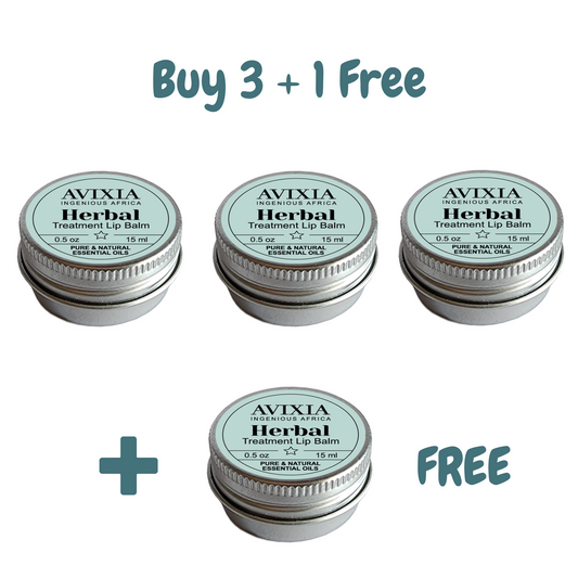 3+1 Free: Avixia Lip Balm - HERBAL