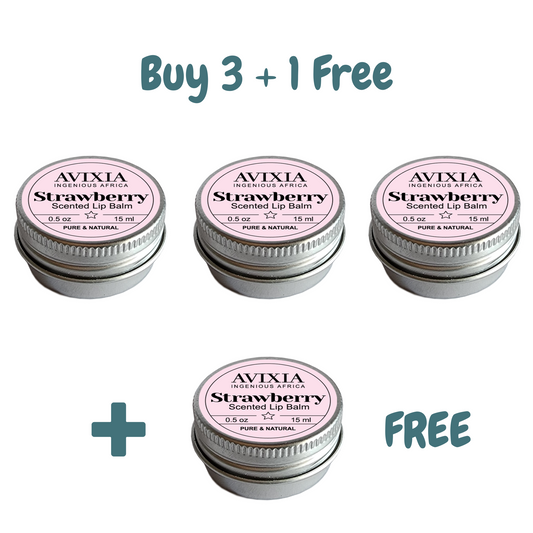 3+1 Free: Avixia Lip Balm - PINK STRAWBERRY